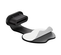 Type C Plug Cover - Charging Port Cap for Phone Dust Protection | 2.3*1.5cm Black White PP Material, Cell Speaker Guard, Computer Electronic Asset, Travel Office Car Essentials, Backpack Home Tool
