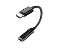 Type C To Headphone Jack Adapter - 3.5mm Female Audio Converter | Compact Digital Connector | Plug And Play Music Accessory | High Fidelity Type C Jack For Mobile Laptop Tablet DJ Studio Recording