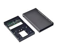 Type-C to mSATA 3.0 Portable Mobile HDD Enclosure Box Case for SSD Type-C to USB 3.1 Gen2 10Gbps Dual mSATA RAID Adapter for PC