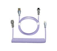 Type-C to USB Data Cable Mechanical Keyboard Coiled