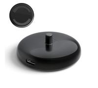 Type C Viaje Cargador para Cepillo Dental eléctrico Compatible con Cepillo de Dientes eléctrico Philips Sonicare HX Series, Cargador Philips Sonicare, Mini Base de Cargador Portátil (Negro)