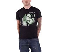 Type O Negative Camiseta Bloody Kisses Band Logo Nuevo Oficial Hombre