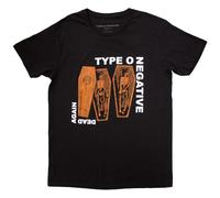 Type O Negative Dead Again Band Logo T Shirt, Negro , M
