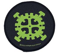 Type O Negative Gear Logo Unisex Parche negro-verde 100% poliéster