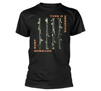Type O Negative 'October Rust' (Negro) Camiseta - ¡NUEVO Y OFICIAL