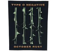Type O Negative October Rust - Parche unisex de espalda multicolor, 100% poliéster