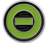 Type O Negative - Pin de símbolo negativo, ca. 3 cm, Metal