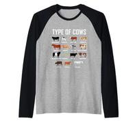 Types of Cows Shirt Farmer tee Shirt Costume Cow Camiseta Manga Raglan