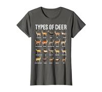 Types of Deer Hunting Methods and Tips Camiseta, Mujer, Asfalto, 3XL