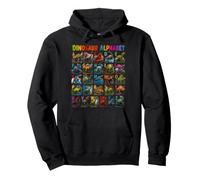 Types of Dinosaurs Alphabet ABC A-Z Dino Lover Kids Boys Sudadera con Capucha