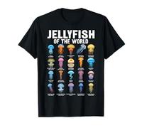 Types of Jellyfish Marine Biology Camiseta