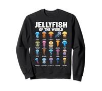 Types of Jellyfish Marine Biology Sudadera