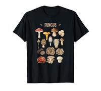 Types of Mushrooms Mycology Fungi Identification Camiseta
