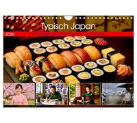 Typisch Japan. Wahrheiten und Klischees über die Japaner (Wandkalender 2026 DIN A4 quer), CALVENDO Monatskalender: Japan: Faszination zwischen Tradition und Moderne