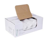TYPLASTICS Bolsas de basura transparentes de 20 a 30 galones, 30 x 37 pulgadas, bolsas de basura HD, caja de 500 unidades