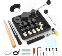 TYQMYSM Dobladora de anillos, dobladora manual de anillos con troqueles de arco ajustables, para oro, plata, cobre, herramienta de formación de joyas