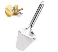 Tyqour 1 cortador de queso de acero inoxidable, cortador de queso de acero inoxidable, cuchillo de queso para queso duro y cortado, rebanador de queso para cortar queso, verduras, patatas