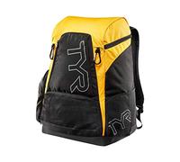 TYR Alliance 45L Sac de Sport, Mixte, BLK/Gold, 45 L
