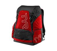 TYR Alliance 45L Mochila, Unisex Adulto, Rojo/Negro, Talla Única