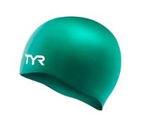 TYR Adult Wrinkle Free Silicone Swim Cap for Drag Reduction and Hair Protection