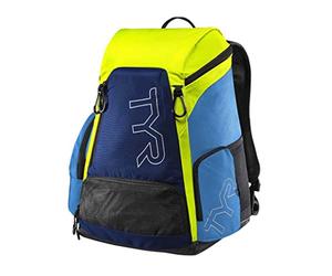 TYR Alliance 30L Mochila, Unisex Adulto, Azul/Verde, Talla Única