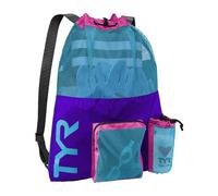 TYR Big Mesh Mummy Mochila, Unisex Adulto, Púrpura/Azul/Rosa, 40 L
