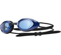 Gafas de natación TYR Blackhawk Racing azul con lentes transparentes azules