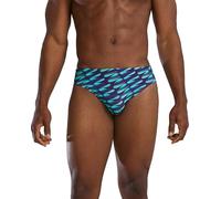 TYR Durafast Elite Racer Brief Swimsuit Bañador, Grn/Nvy, 42 para Hombre