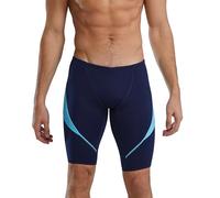 TYR Durafast Elite Solid Jammer Swimsuit Bañador para Hombre, Celeste/Aguamarina, 32