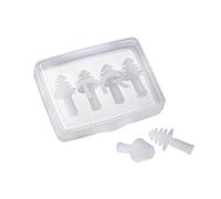 TYR Ergo Flex - Tapones para los oídos, 4 unidades (2 pares), transparente