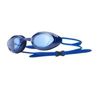 Gafas de natación TYR Blackhawk Racing azul con lentes transparentes azules