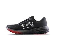 TYR Rd-1x Running Athletic Shoes, Zapatillas Unisex Adulto, Negro Rojo, 42.5 EU