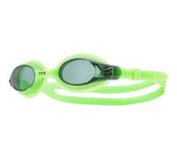 TYR Swimples Gafas de Natación, Unisex niños, Amarillo (Vert Fluo/Fume), Talla Única