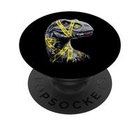 Tyrannosaurus Rex Dinosaur Graphic Arqueología Motif Print PopSockets PopGrip Adhesivo