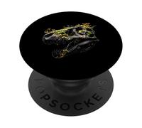 Tyrannosaurus Rex Dinosaur Graphic Arqueología Motif Print PopSockets PopGrip Adhesivo