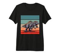 Tyrannosaurus Rex paleontólogo Dinosaurio rugiente Indominus Camiseta Premium