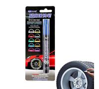 Tyre Marker Paint Pen - Paint Pen for Car Tires, Tire Lettering Paint Pen | Tire Lettering Marker Paint Pen, Multi-Purpose Touch-Up Pen for Canvas Shoes, Glass Cans, and Cards