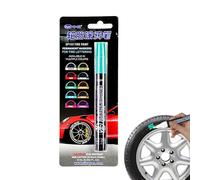 Tyre Marker Paint Pen - Paint Pen for Car Tires, Tire Lettering Paint Pen | Tire Lettering Marker Paint Pen, Multi-Purpose Touch-Up Pen for Canvas Shoes, Glass Cans, and Cards
