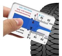 Tyre Tread Depth Gauge - 0-20 mm Tire Measurement Tool, Handheld Car Tyre Gauge with Precise Reading Scale, Ergonomic Design for Accurate Tire Safety Check at Home and Workplaces