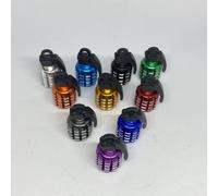 Tyre Valve Dust Caps, Plastic Car Tire Valve Stems Dust Caps for Car, Motorbike, Trucks, Bike, Bicycle Auto Accessories X 12(random Colours