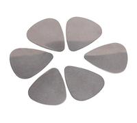 TYREE 6X Selecciones De Acero Inoxidable Para Guitarra - Plateado