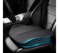 TYREEDE Cojín de Asiento de Coche, para Jaguar XJ X351 2010 2020 para aliviar el Dolor de ciática Ampliar la visión Soporte cómodo Altura Extra,A