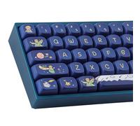 TYRIXKI PBT Keycaps - Juego de Teclas Personalizadas de 148 Teclas de Little Prince, Lindas Teclas de Perfil Moa, sublimación de Tinte para Cherry Gateron MX Swithes 60% teclados mecánicos
