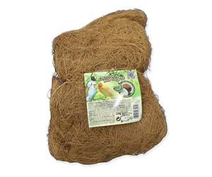 Tyrol - Bolita para Nido Pajaro a base de Fibra de Coco - Para Pajaros Domésticos - Contribuye al Bienestar Ave de Compañía - Casitas de Pajaros - A base de Fibras Naturales - Color Marrón - 300 g