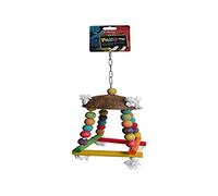 Tyrol Coco Bola Pako Juguete para Loros/Periquitos Forma/Bienestar 35 cm