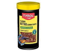 Tyrol - Copos para Peces de Acuario - Alimento Completo con Ingredientes Betta 100 ml