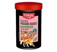 TYROL | Copos para Peces Rojos | Comida Pez Rojo | Alimento Completo a Base de Nutrientes Esenciales | Cereales y Extractos de Proteína Vegetal | 200 g | 1000 ML