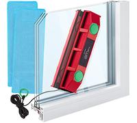 Tyroler Glider D-3 Limpiacristales Magnético Doble Cristal | Se Adapta a Ventanas de Cristal Simple y Doble de 20-28 mm | Limpia Ventanas Magnético | Limpiador de Cristales Magnético