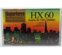 Tyrolis - Audio Cassette C 60 HX Superferro; 60 Minuten; Made in Austria; Low Noise; Leercassette; Audio - Leerkassetten [Casete]