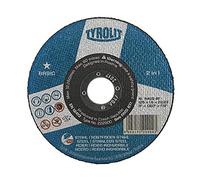 Tyrolit 223022 Basic 2In1 Discos De Corte, 42, A30Q-Bf, 125 X 2.5 X 22.23 Mm Dimensiones, Caja De 25